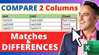 How to Compare Columns in Microsoft Excel