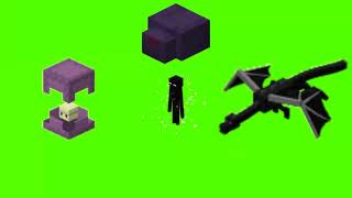 All End Mobs Animation Green Screen