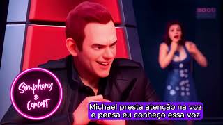 Michael se surpreende ao ver Bella cantando Na Sinfonia do Amor Romance de Daniela Pires