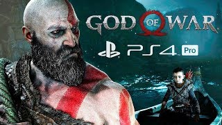 God of War 4 (2018) Прохождение Русская версия Часть 1. Боссы Тролль. Чужак. (PS4 Pro)