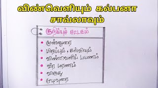 "விண்வெளியும் கல்பனா சாவ்லாவும்" கட்டுரை