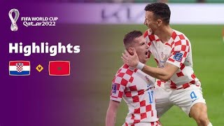 خلاصه‌ بازی کرواسی و مراکش |Morocco vs Croatia lineup