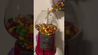 😋 Time to refill the candy machine #gumball #skittles #fun