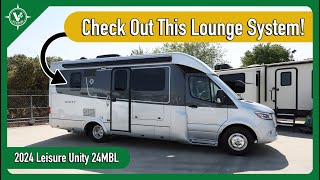 2023 Leisure Travel Vans Unity 24MBL | Spacious Bathroom AND Two Closets!