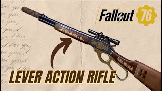 Lever Action in Fallout 76