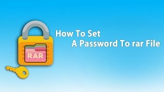 How To Set  Password To rar File