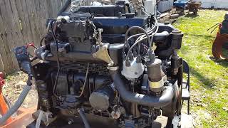 MerCruiser engine running demonstration