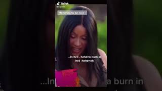 Cardib's evil joke 😈 😈😈#shorts #tiktok #cardib #arianagrande #celebrity #kyliejenner #selenagomez