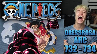 Dressrosa just became my favorite arc! Doflamingo defeated! | One Piece - 732 - 734 | Reaction