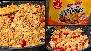 Easy Chicken Noodle Stir Fry Recipe | Ko-Lee Instant Noodles