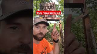 Building a Poor Mans Box Blind