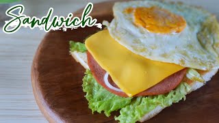 PRAKTIS & SEHAT | RESEP SANDWICH ROTI TAWAR | Ide Sarapan