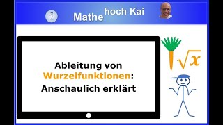 Ableitung von Wurzelfunktionen: anschaulich erklärt