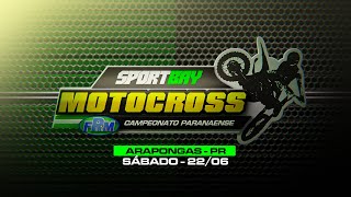 🟢 (AO VIVO) SPORTBAY CAMPEONATO PARANAENSE DE MOTOCROSS - ARAPONGAS/PR - SÁBADO - 22/06