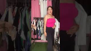 try on transparent today  beautiful girl haul 4