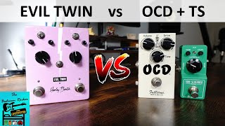 Harley Benton Evil Twin vs Fulltone OCD + Ibanez Tube Screamer Mini