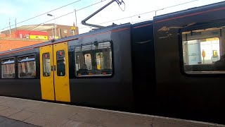 Tyne & Wear Metro | Metrocar 4075 pulling into & out of Millfield Station | 30/01/22