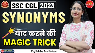 SSC CGL 2023 All Synonyms  ||  With Soni Ma'am