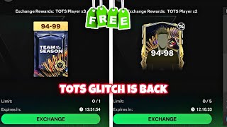 Glitch TOTS Exchange Pack 94-99 in FC Mobile 🔥😨