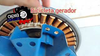 Bicicleta geradora de energia