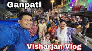 Ganesh Visharjan VLOG 2024❤|| Day 3 part 2 ||  aapki Sandhya 😊