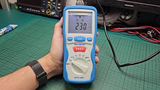 PeakTech P 2710 Digital RCD tester - review and quick test