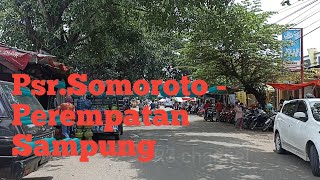 Perjalanan dari pasar somoroto sampai perempatan sampung,,ponorogo