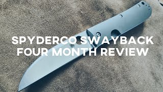 Spyderco Swayback - 4 Month Review