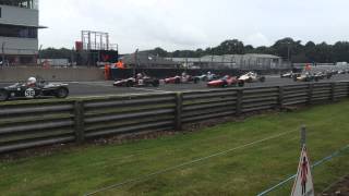 Oulton Park - Gold Cup - Historic Formula Ford Race Start