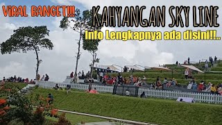 KAHYANGAN SKY LINE  | Tempat Wisata Viral di Wonosobo