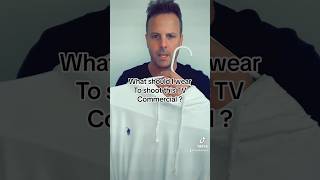 Help me get dressed to shoot this TV Commercial !  #timcharron  #whattowear #commercialactor