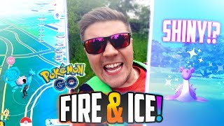 Pokemon Go - IS LAPRAS SHINY!? (Pokemon Go Fire & Ice Solstice Event!)