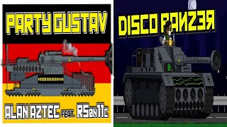 Alan Aztec - Party Gustav (feat. R5on11c) Mix with Disco Panzer [60FPS]