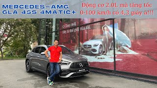 Khám phá Mercedes-AMG GLA 45S 4Matic+: động cơ 2.0 mạnh nhất thế giới, dành cho người yêu tốc độ