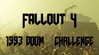 Fallout 4: The Classic DOOM Challenge - Somebody lose their droids? Cause they're all over the place