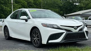 Used Car Review 2021 Toyota Camry SE. Can you beat a Camry for reliability and comfort? SOLD