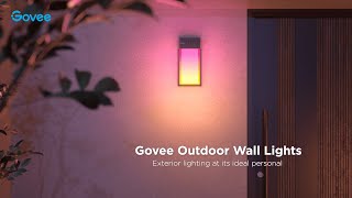 Govee Outdoor Wall Lights - Light your way home in a whole new style