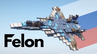 Working Su-57 Felon in Minecraft!