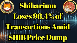 Altcoin Today | Shibarium Loses 98.4% of Transactions Amid SHIB Price Dump