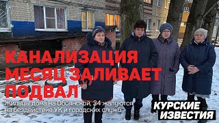 Канализация месяц заливает подвал