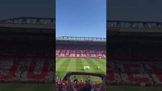 "Jurgen,  you will never walk alone " Liverpool fan last message to jurgen klopp #ytshorts#liverpool