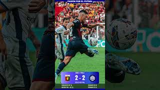 GENOA  2 - 2  INTER (SERIE A - Fecha 1)