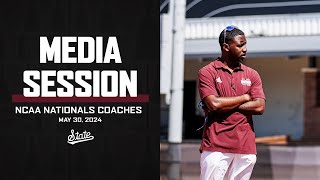 TRACK & FIELD |  NCAA NATIONALS COACHES  MEDIA SESSION