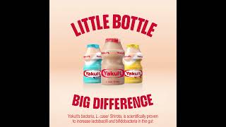 Yakult | Little Bottle Big Difference | 1x1 6" UK