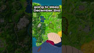 Going To Sleep December 2nd