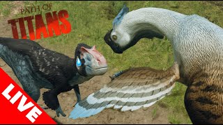 THE ULTIMATE MURDER CHICKEN IS HERE!!! Citipati Mod Gameplay!!! | Path of Titans LIVESTREAM