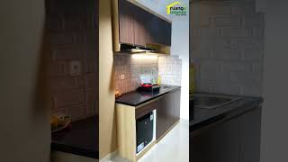 IDE DESAIN KITCHEN SET MINIMALIS APARTEMEN