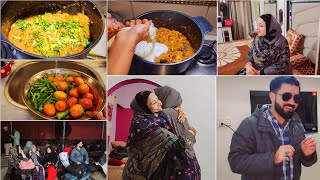 Beti Aur Damad Ko Chorne Gaye Railway Station || Khana Banakar Le Gayee - Keema Paratha❤️