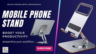 How to Enhance Your Viewing Experience with a Mobile Phone Stand – Comfort Anywhere!