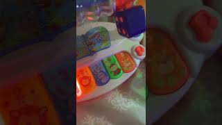 Happy snow piano baby piano toy rotaing music talking tom